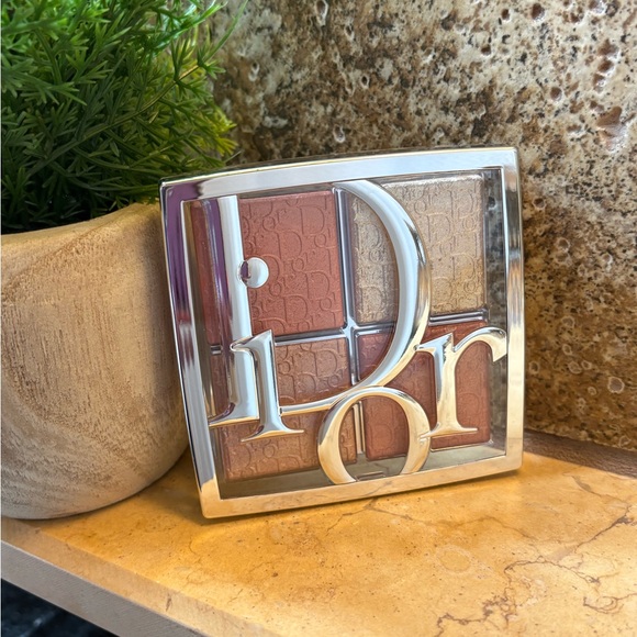 New Dior Backstage Glow Maximizer Face Palette 003 Pearly Peach Glow